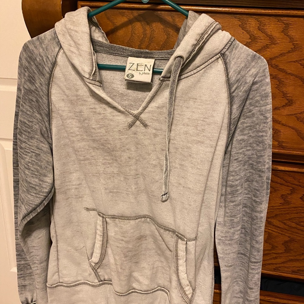 Grey hoodie
